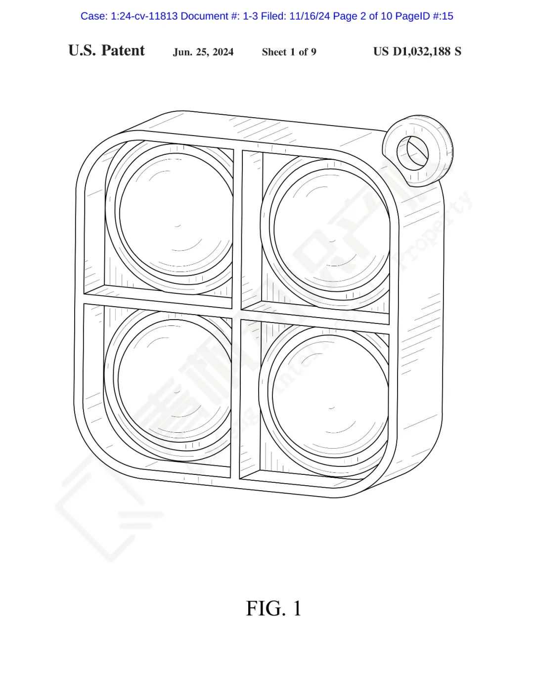 月销1k+的方形硅胶钥匙扣荣登选品黑名单!(按摩仪、RV保护器发起专利维权)